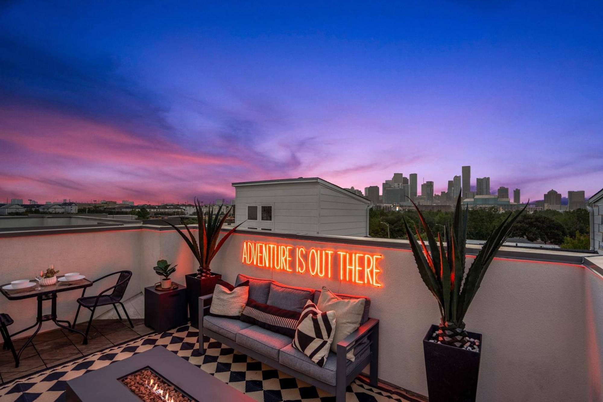 Luxury Downtown Getaway With Breathtaking Views Villa ฮูสตัน ภายนอก รูปภาพ